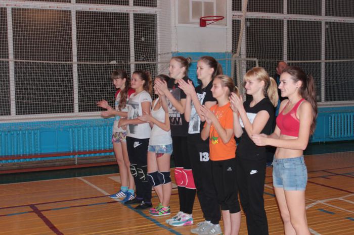 турнир по волейболу, команда-победитель - девушки 8-10 классов